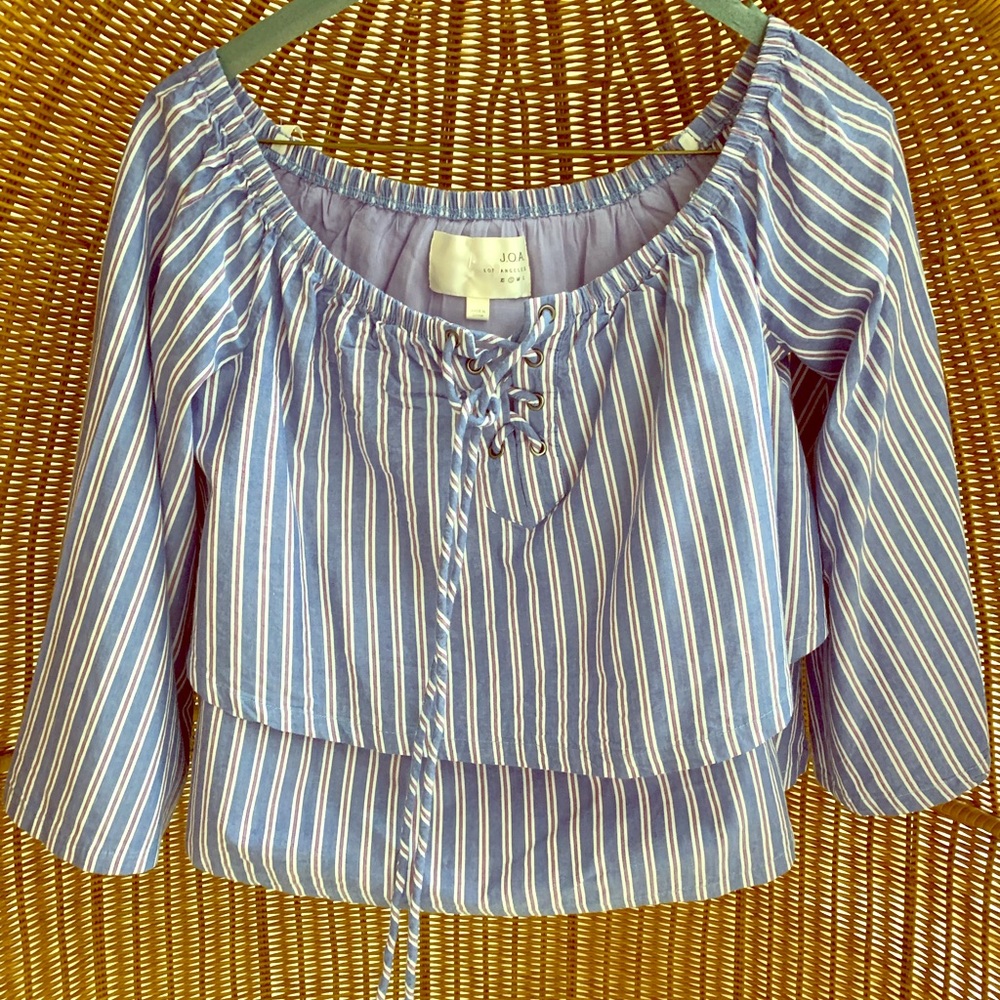 Blue & White Stripped Blouse